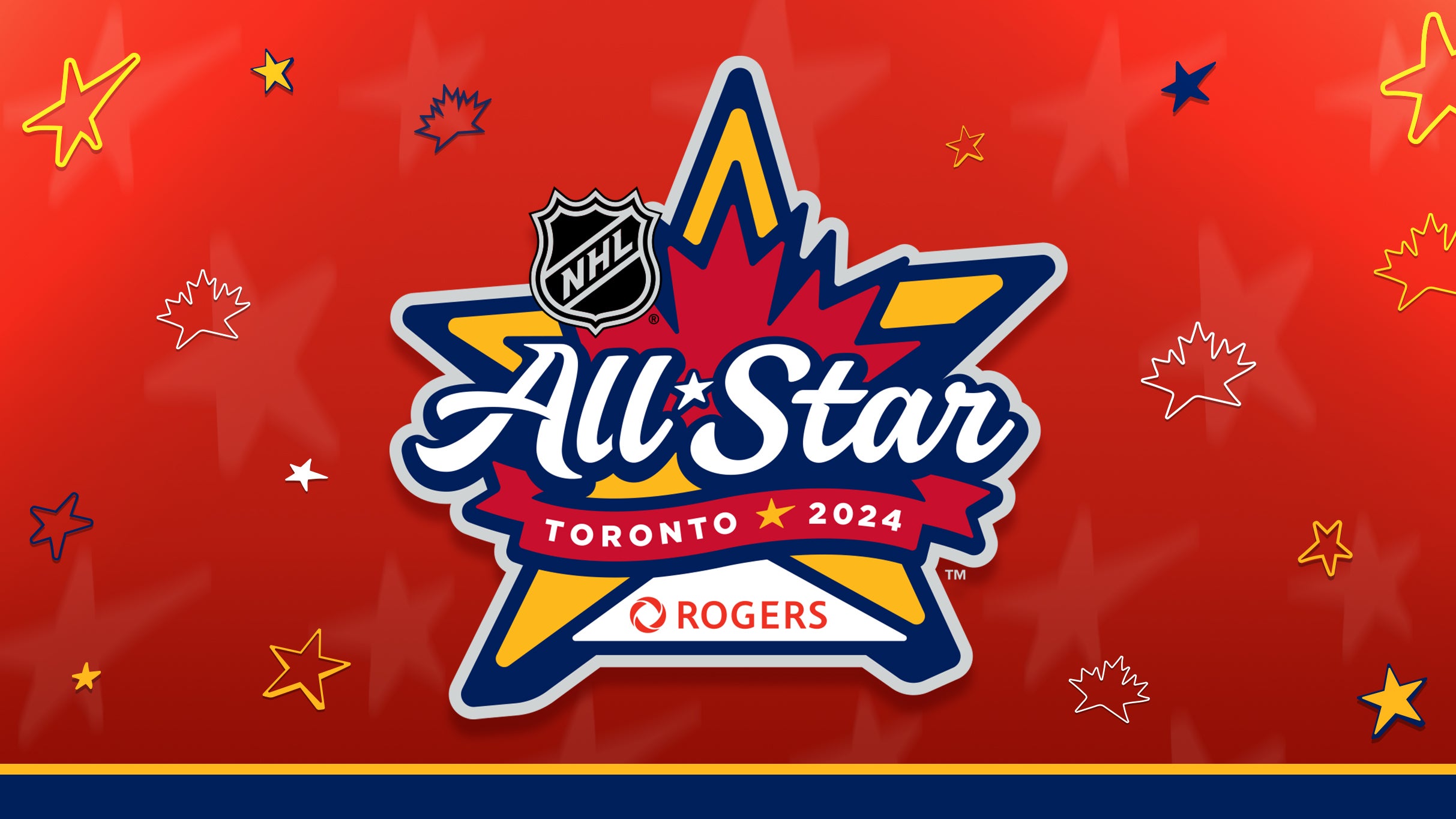 2024 Rogers NHL All-Star Game in Toronto promo photo for Resale Onsale presale offer code