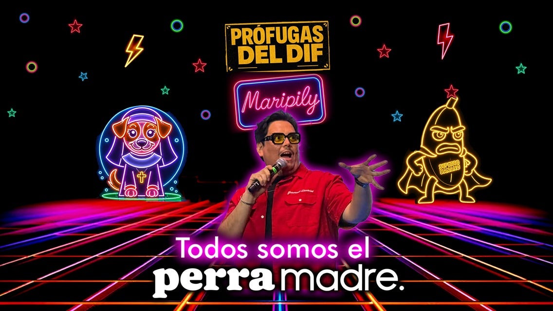 Flyer de Todos somos el Perra Madre "Prófugos del DIF" Tour 2026