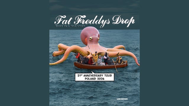 Fat Freddy’s Drop w Klub Progresja, Warsaw 14/06/2026