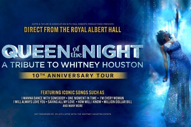 Presale codes for queen of the night a tribute to whitney houston: members use these when buying pre-sale tickets