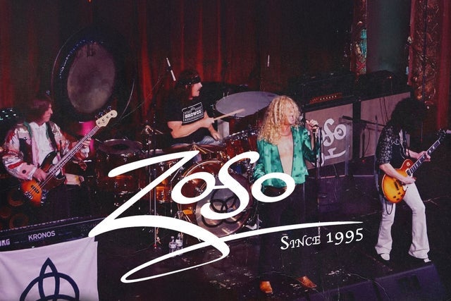 Zoso The Ultimate Led Zeppelin Experience Tickets May 30, 2026