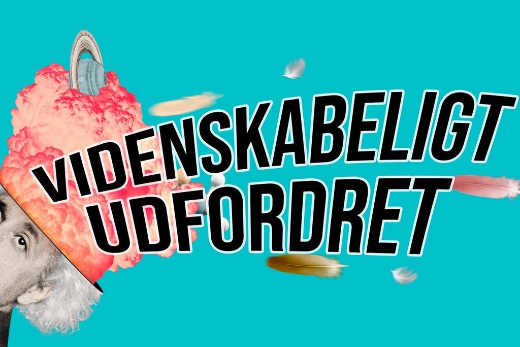 Videnskabeligt Udfordret live show poster
