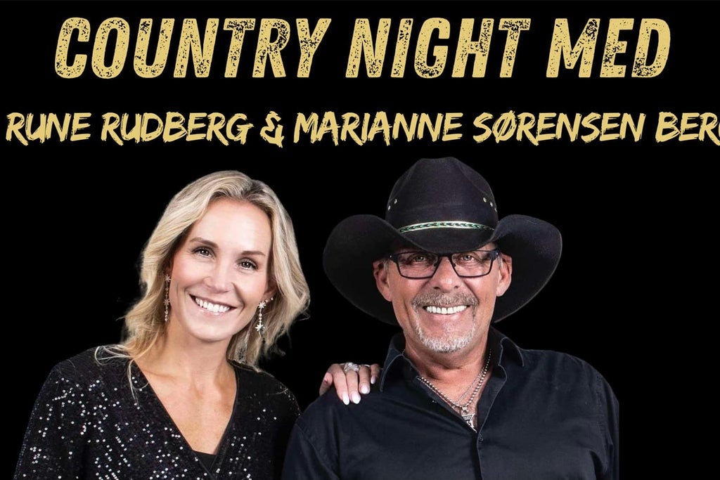 Country Night med Rune Rudberg og Marianne Sørensen Berg in France