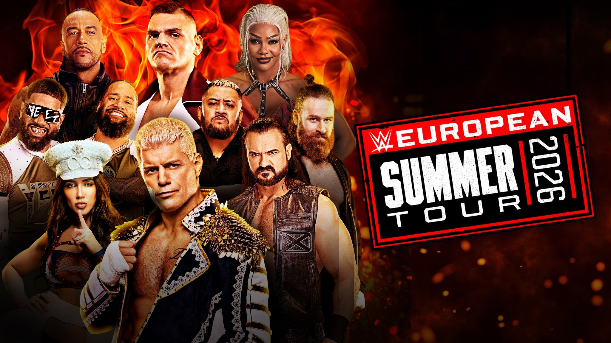 WWE Live Event Title Pic