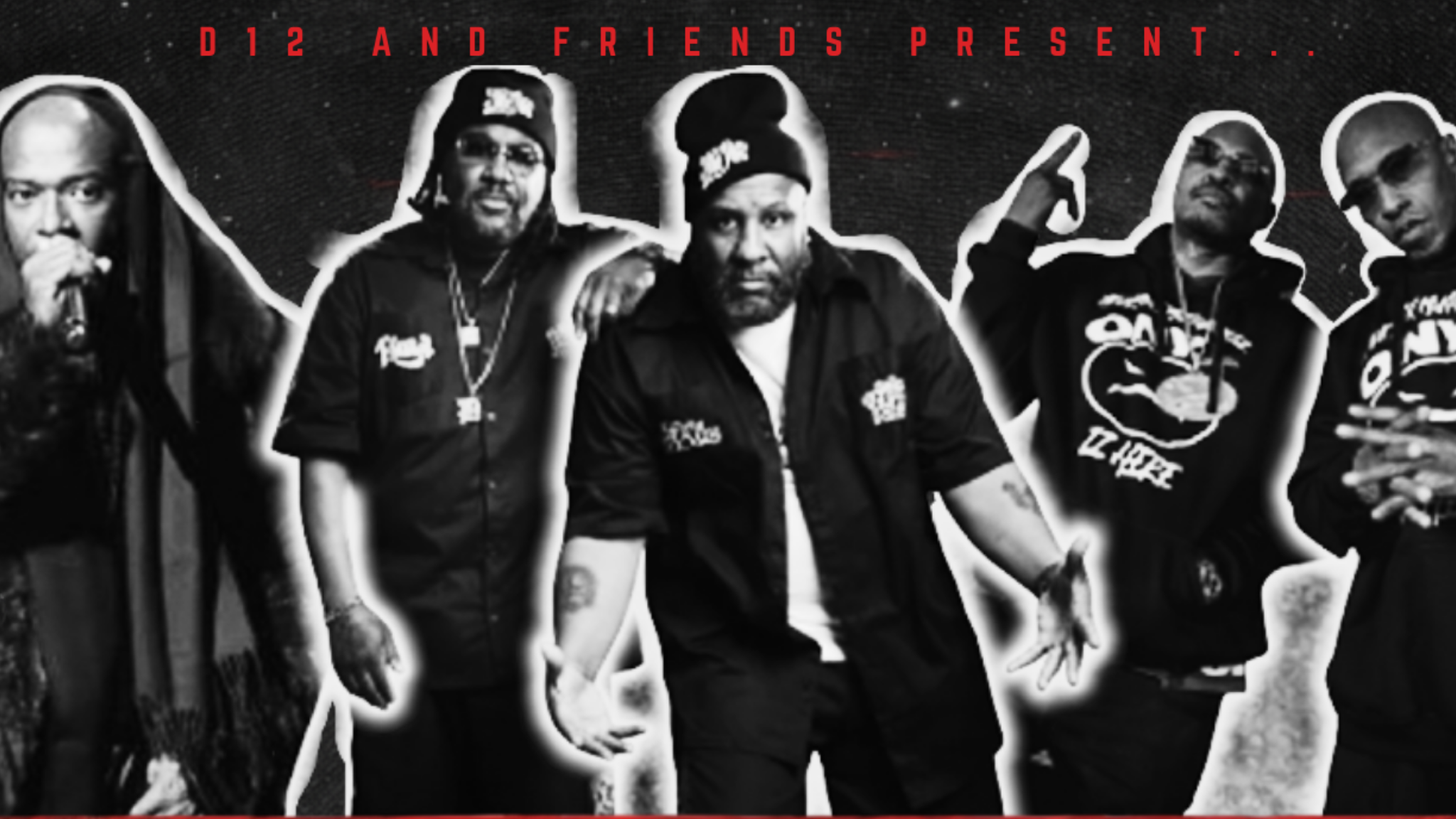 D12, Treach (Naughty by Nature), ONYX - It Ain't Nothing But Music concert image