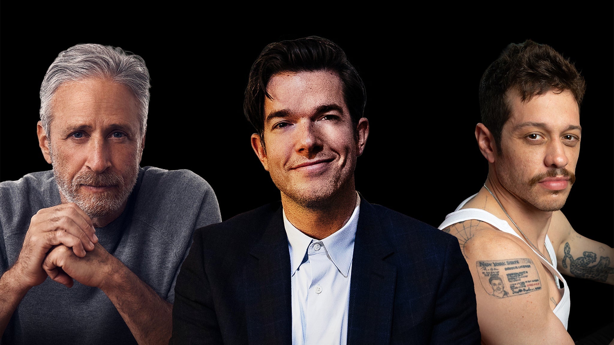 Jon Stewart, John Mulaney & Pete Davidson