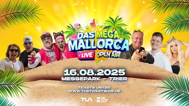 Das Mega 90er Live Open Air in Messepark, Trier 16/08/2025