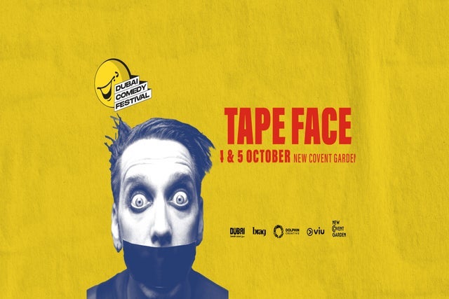 Tape Face Live at Dubai Comedy Festival