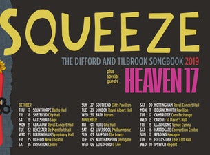 Squeeze Plus Special Guests Heaven 17