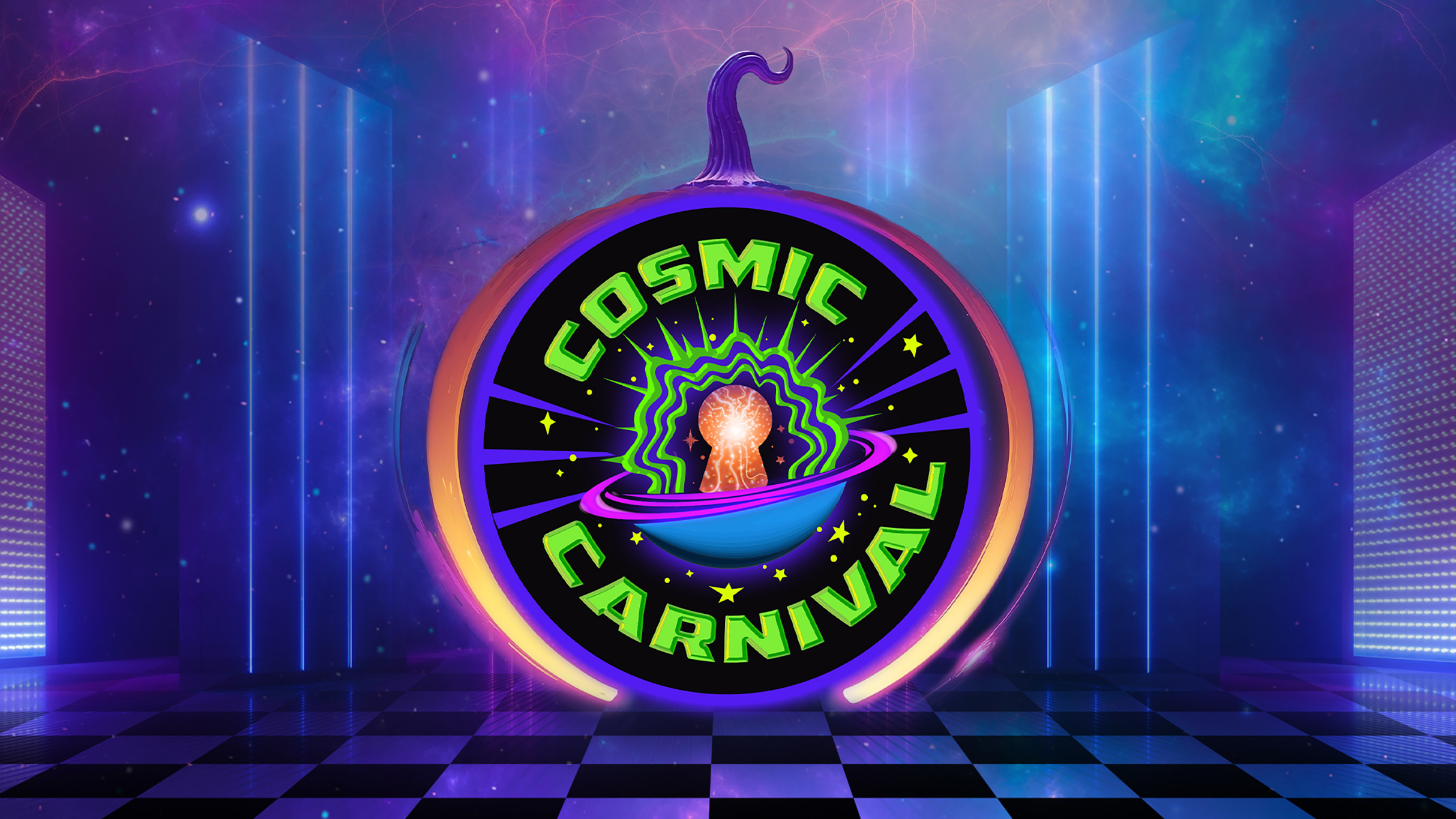 Cosmic Carnival: A Glow-in-the-Dark Halloween Adventure