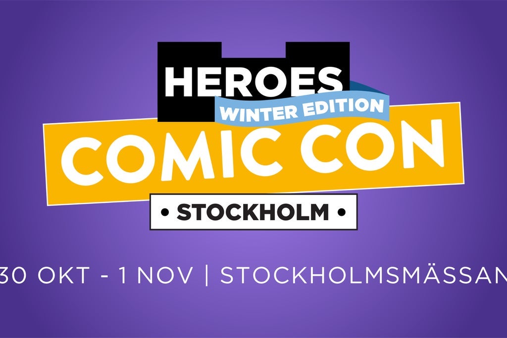 Comic Con Stockholm Winter | 30 okt - 1 nov 2026