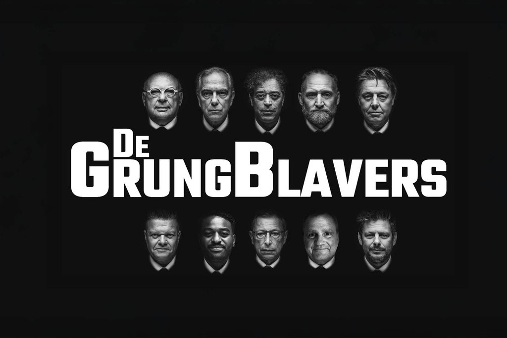 De GrungBlavers in Symfonie show poster