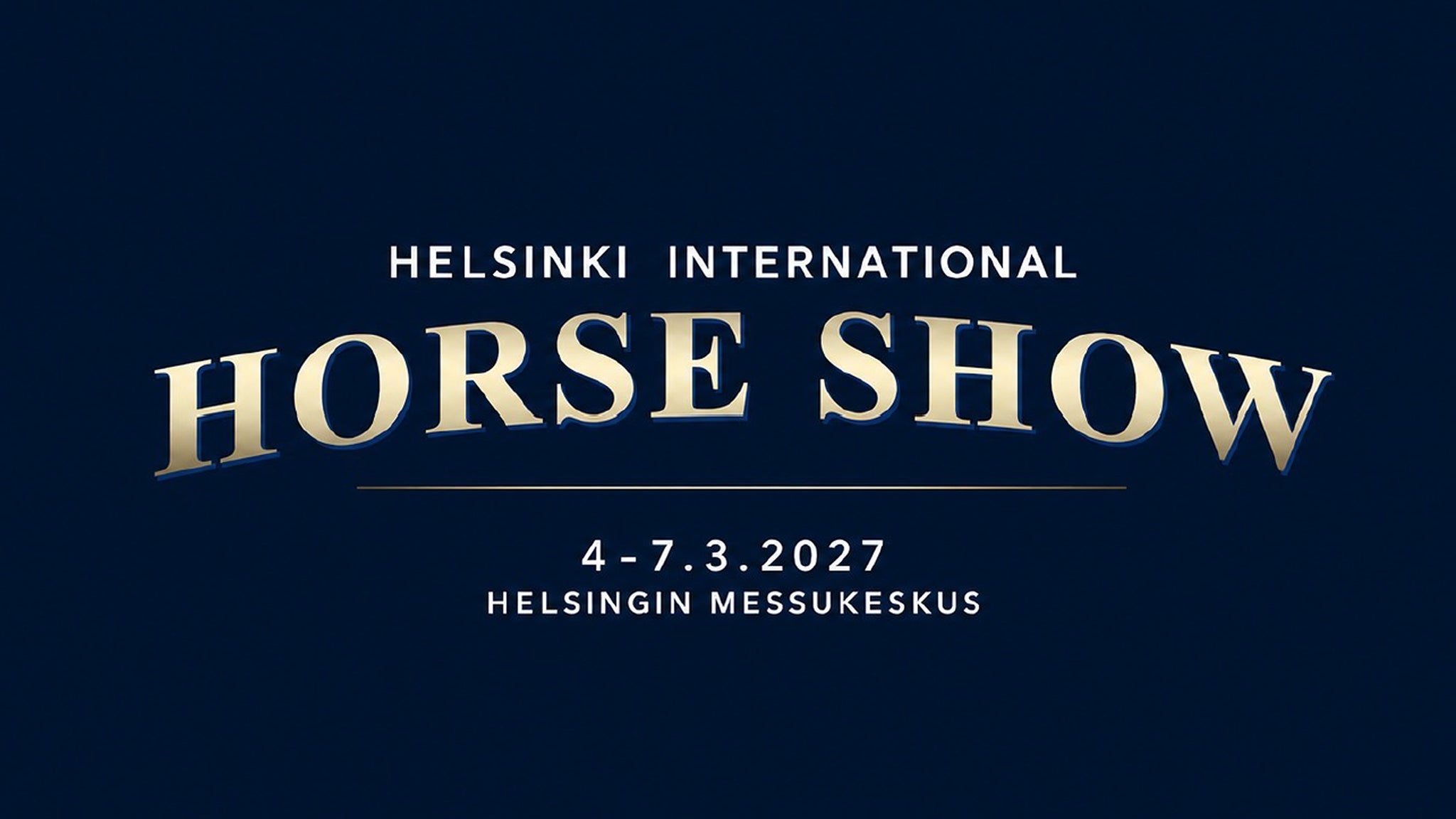 Helsinki Horse Show: Kansainvälinen näytös | Torstai - Menox - Helsinki - torstaina 4. maaliskuuta 2027
