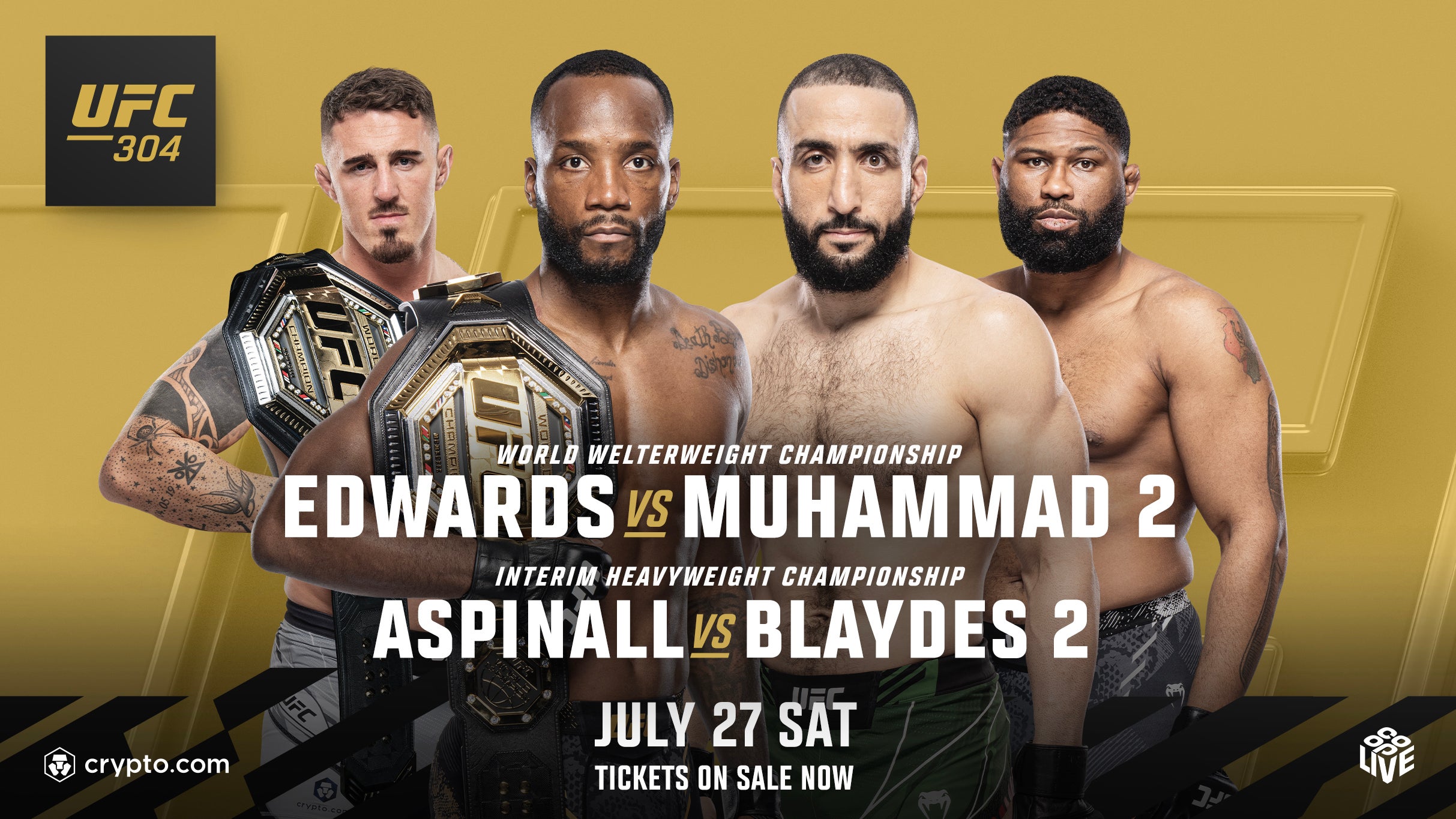 UFC 304 Event Title Pic