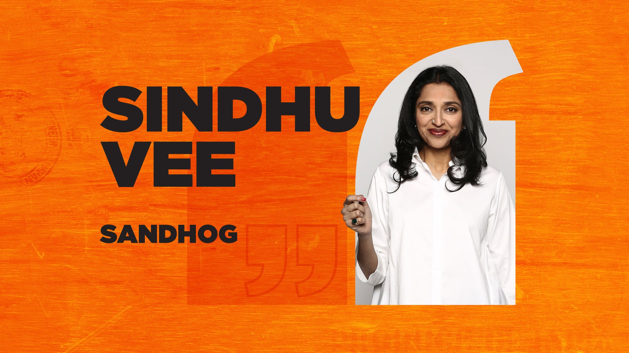 Sindhu Vee: Sandhog Event Title Pic