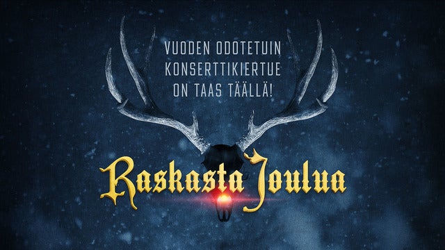 Raskasta Joulua 20 vuotta – akustinen juhlakonsertti paikkakunnalla NAKKILAN KIRKKO 17/12/2024