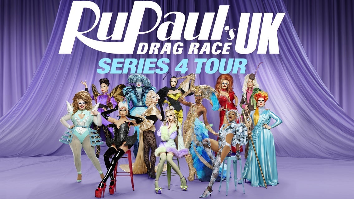 The Official RuPaul's Drag Race UK Series Four Tour Event Title Pic