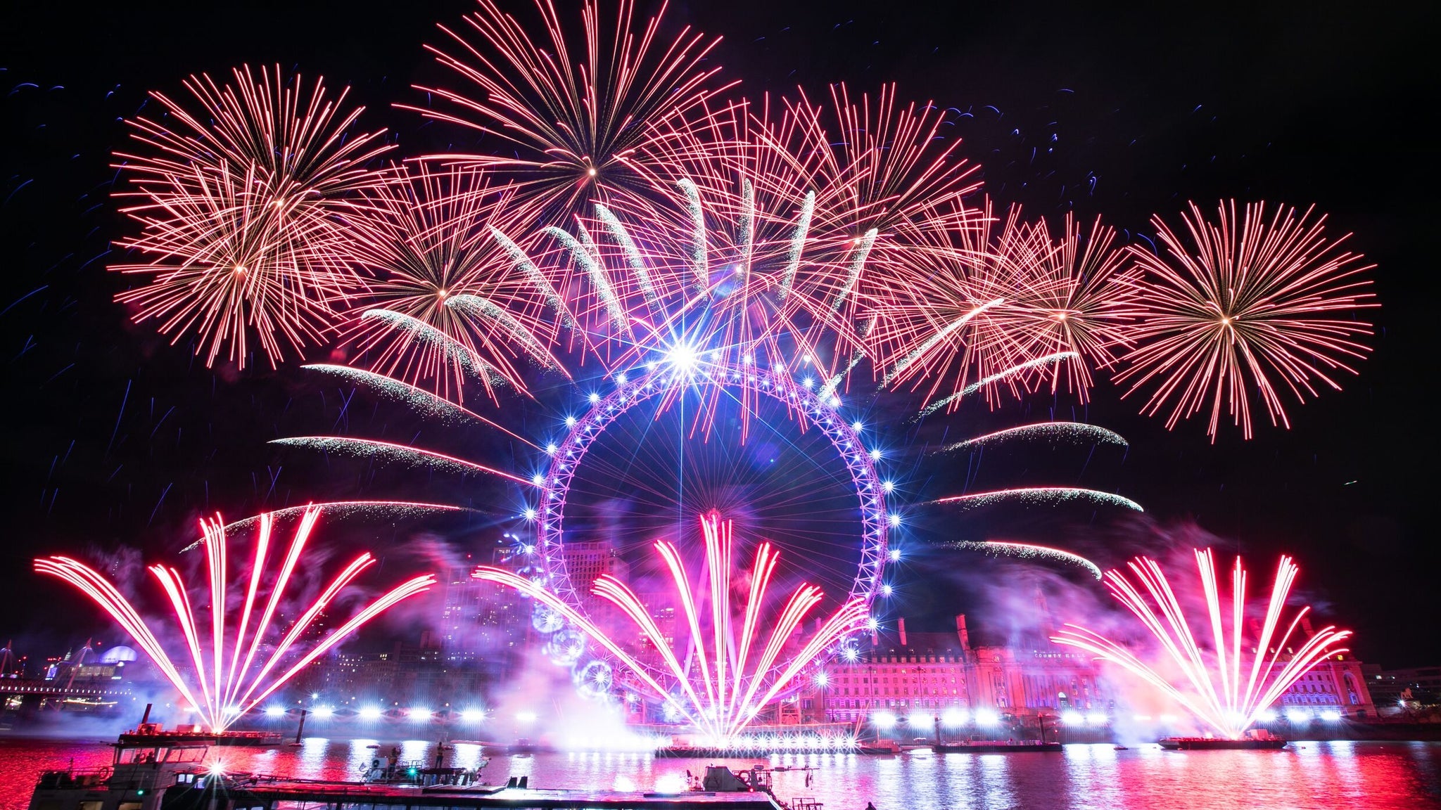 Mayor of London's New Year's Eve Fireworks