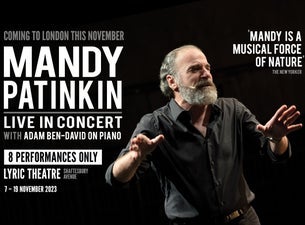 Mandy Patinkin Live In Concert, 2023-11-07, Лондон