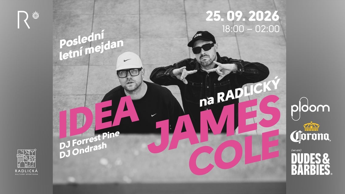 Poslední letní mejdan: James Cole a Idea event image