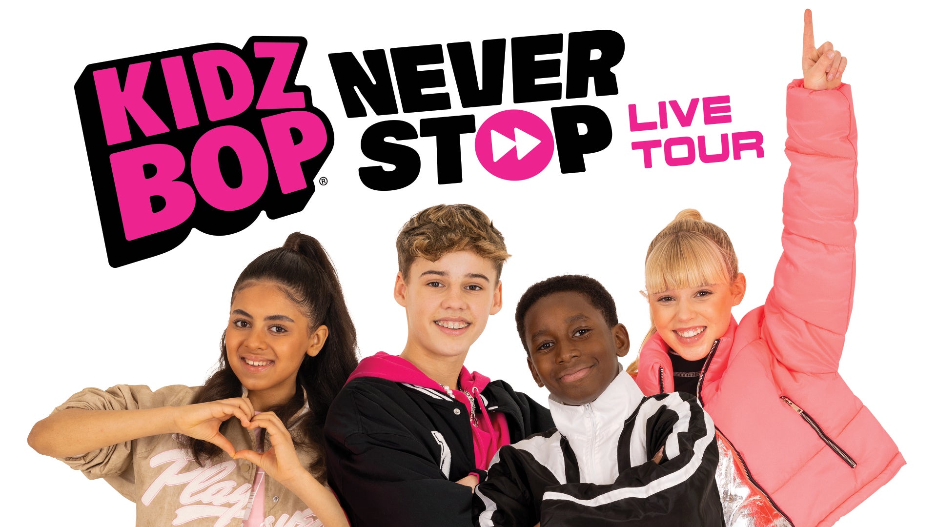 KIDZ BOP - Never Stop Live Tour Event Title Pic