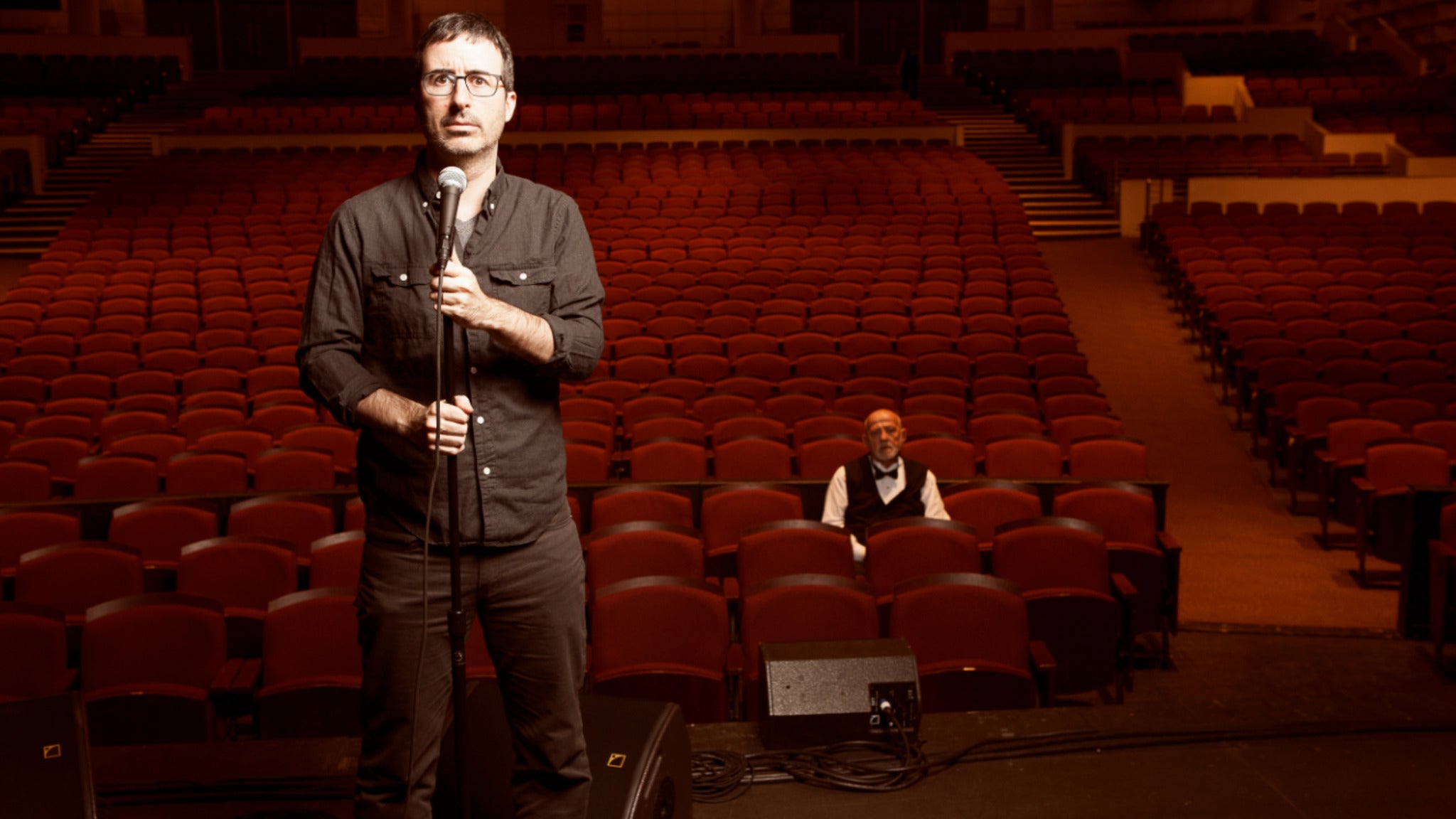 John Oliver & Seth Meyers in New York promo photo for City National Bank Cardholder Preferred presale offer code