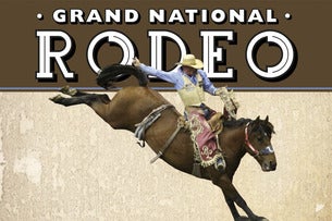 Grand National Rodeo event poster