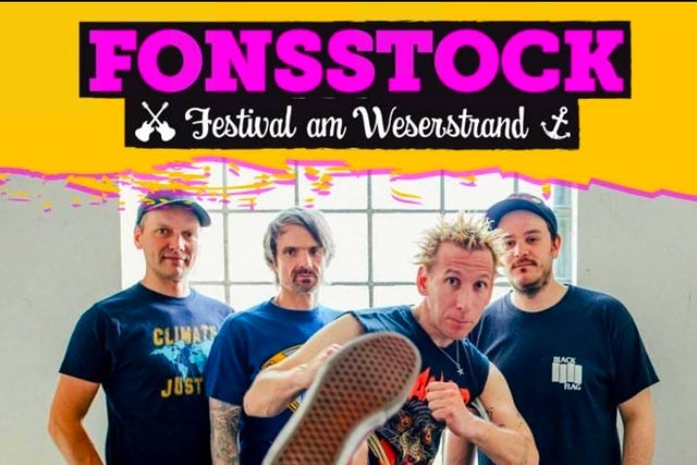 Fonsstock-Festival 2026 - 12. + 13.06.2026 am Weserstrand