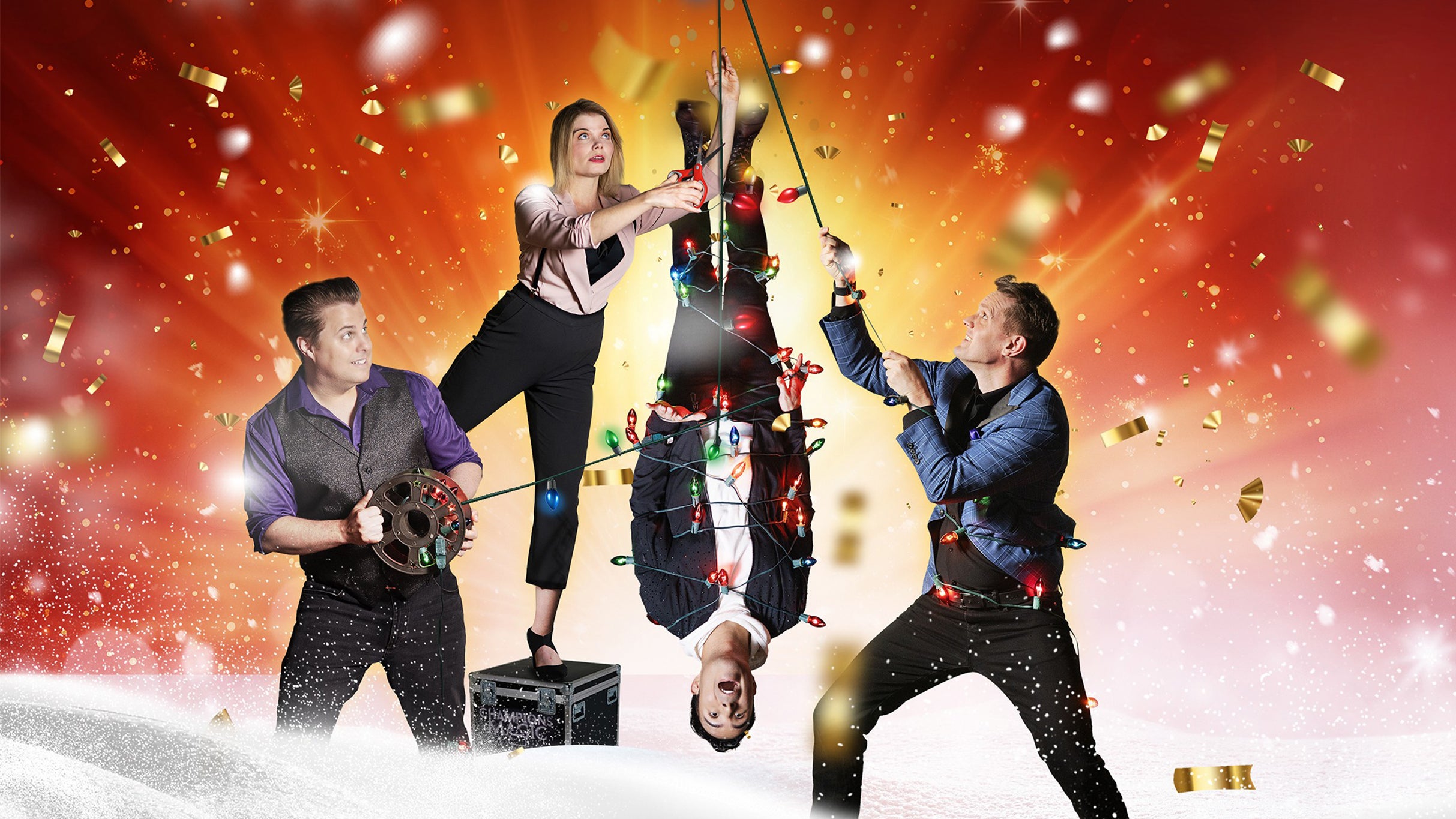 Champions of Magic: Holiday Spectacular at Hackensack Meridian Health Theatre at the Count Basie Center – Red Bank, NJ
