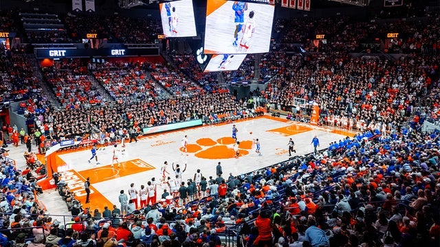 Clemson University Tigers Mens Basketball