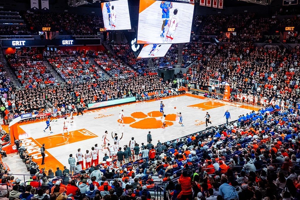 Clemson University Tigers Men's Basketball vs. Southern Methodist Mustangs Mens Basketball