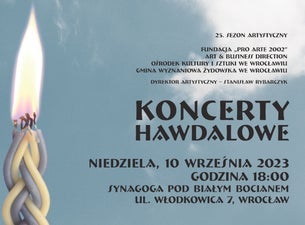 Koncert Hawdalowy: ,,Carmina Judaica” - YARON TRIO, 2023-09-10, Вроцлав
