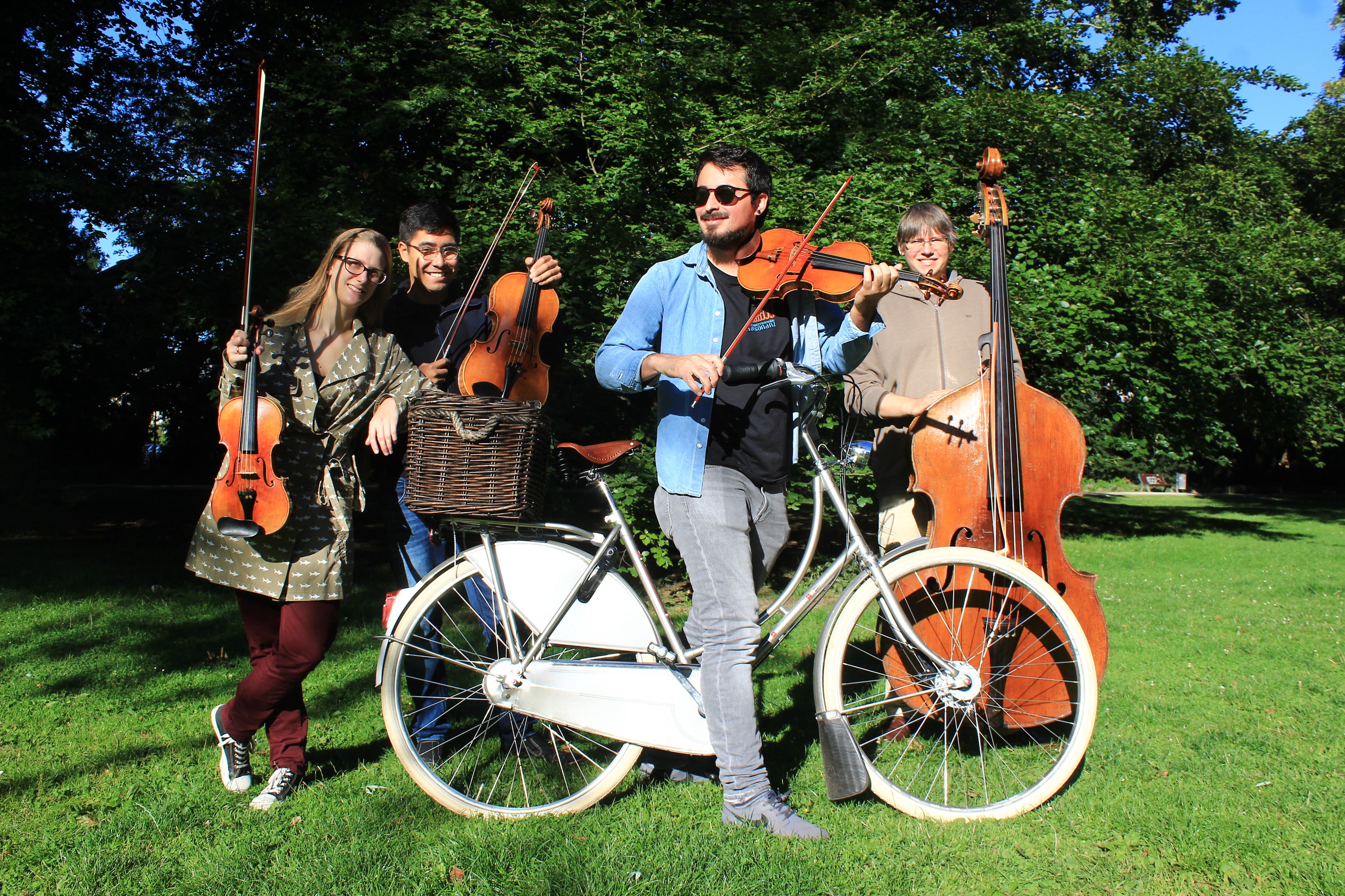 Musik im Grünen - Radtour mit Live-Musik