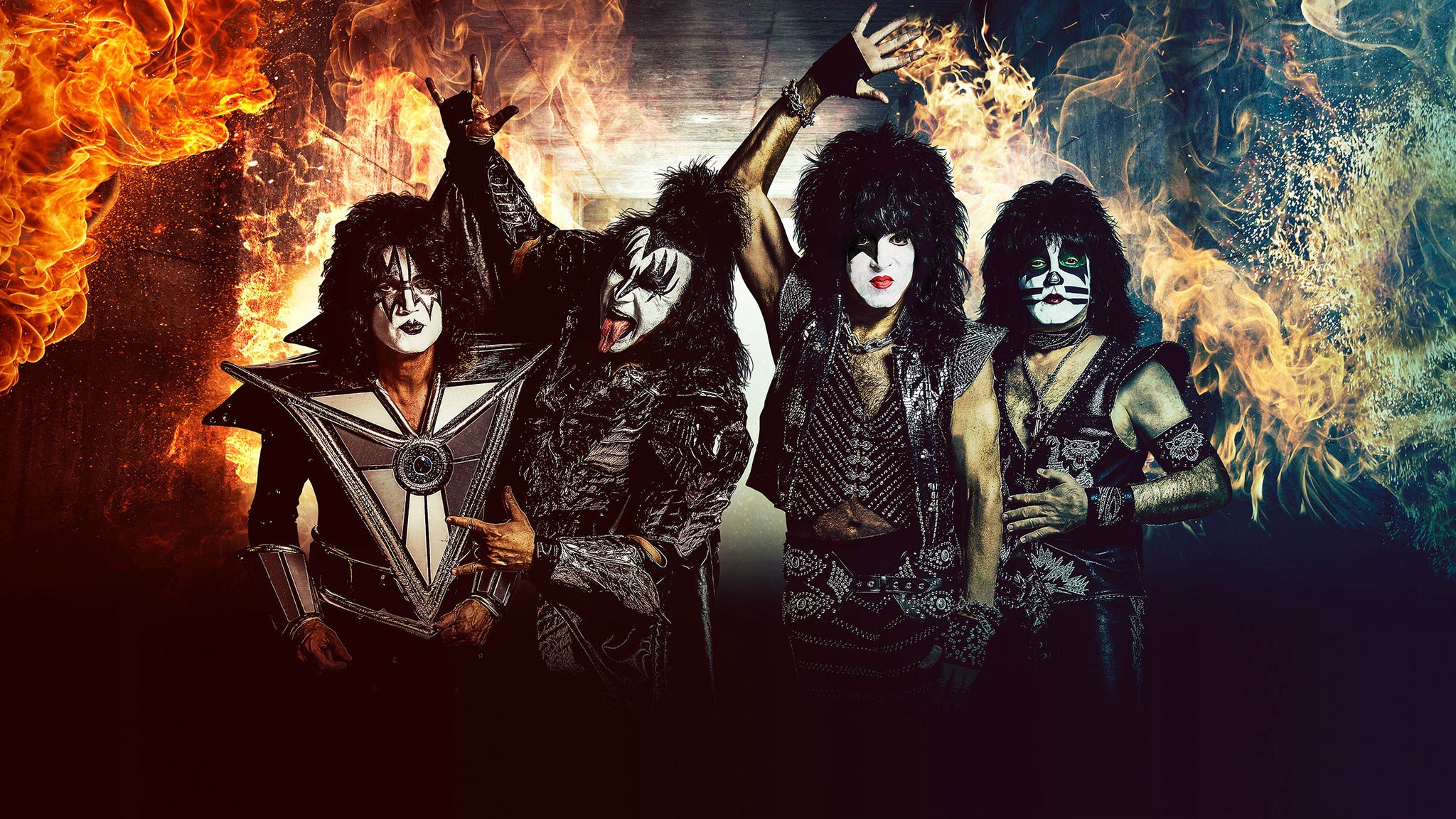 KISS End of the Road World Tour at Shoreline Amphitheatre in Mountain