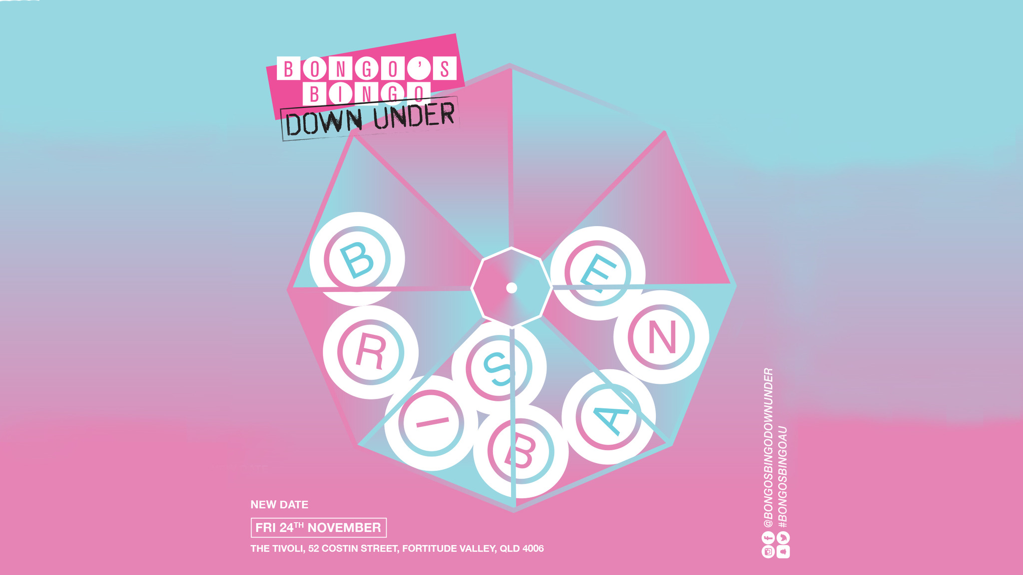 Bongo's Bingo Down Under Billets Dates d'événements et Calendrier