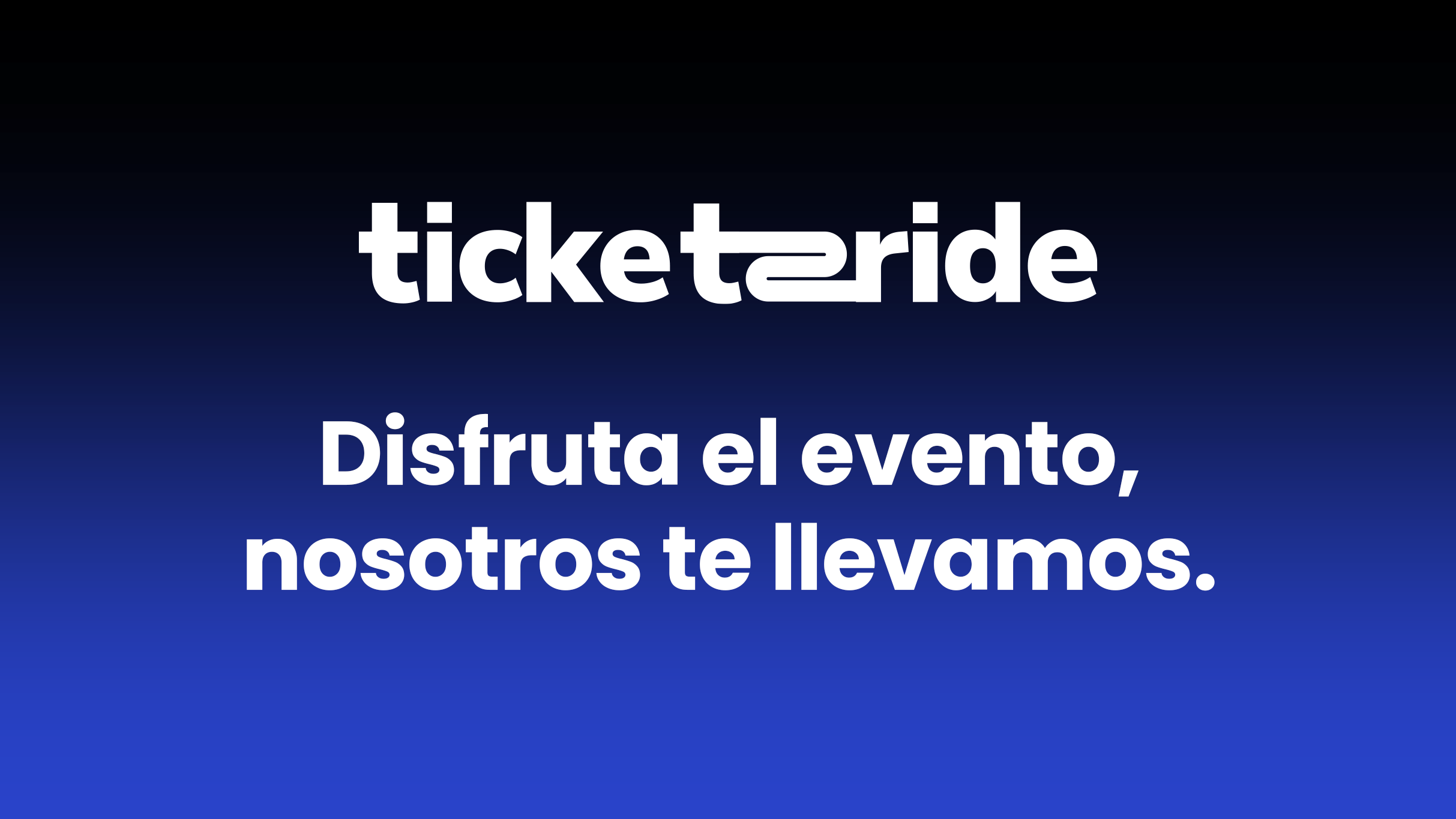 Ticket2ride Transporte para tu evento