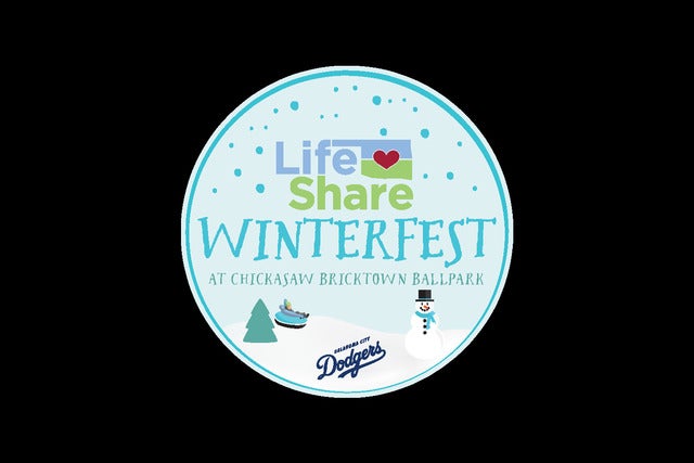 OKC Dodgers Snow Tubing Winter Festival