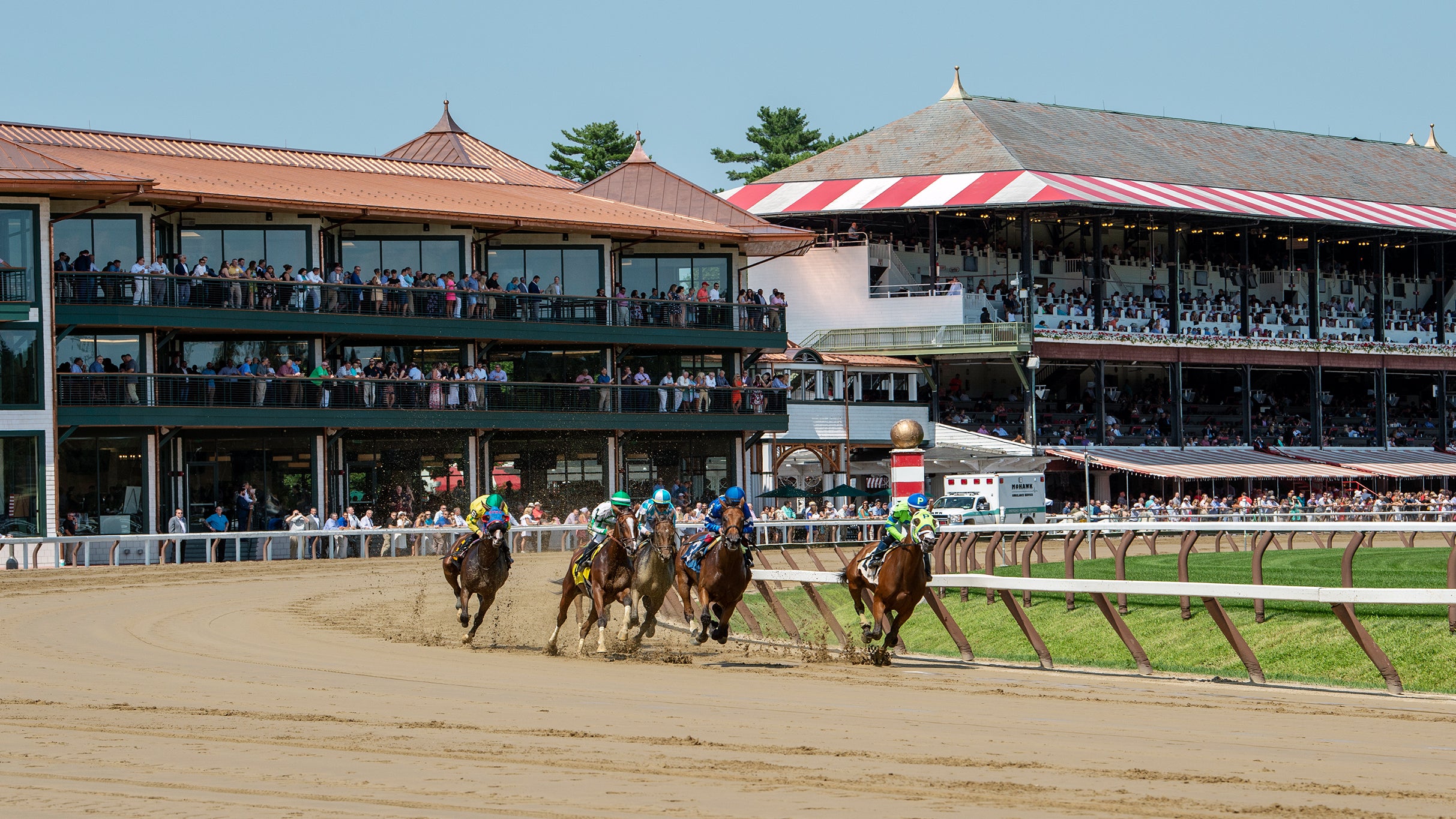 Saratoga Race Course Club Terrace Dining in Saratoga Springs promo photo for Exclusive presale offer code