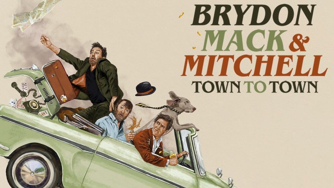 Brydon Mack & Mitchell: Town to Town Event Title Pic