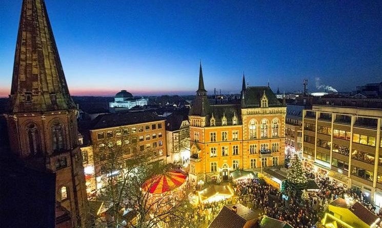 Fahrt zum Lambertimarkt