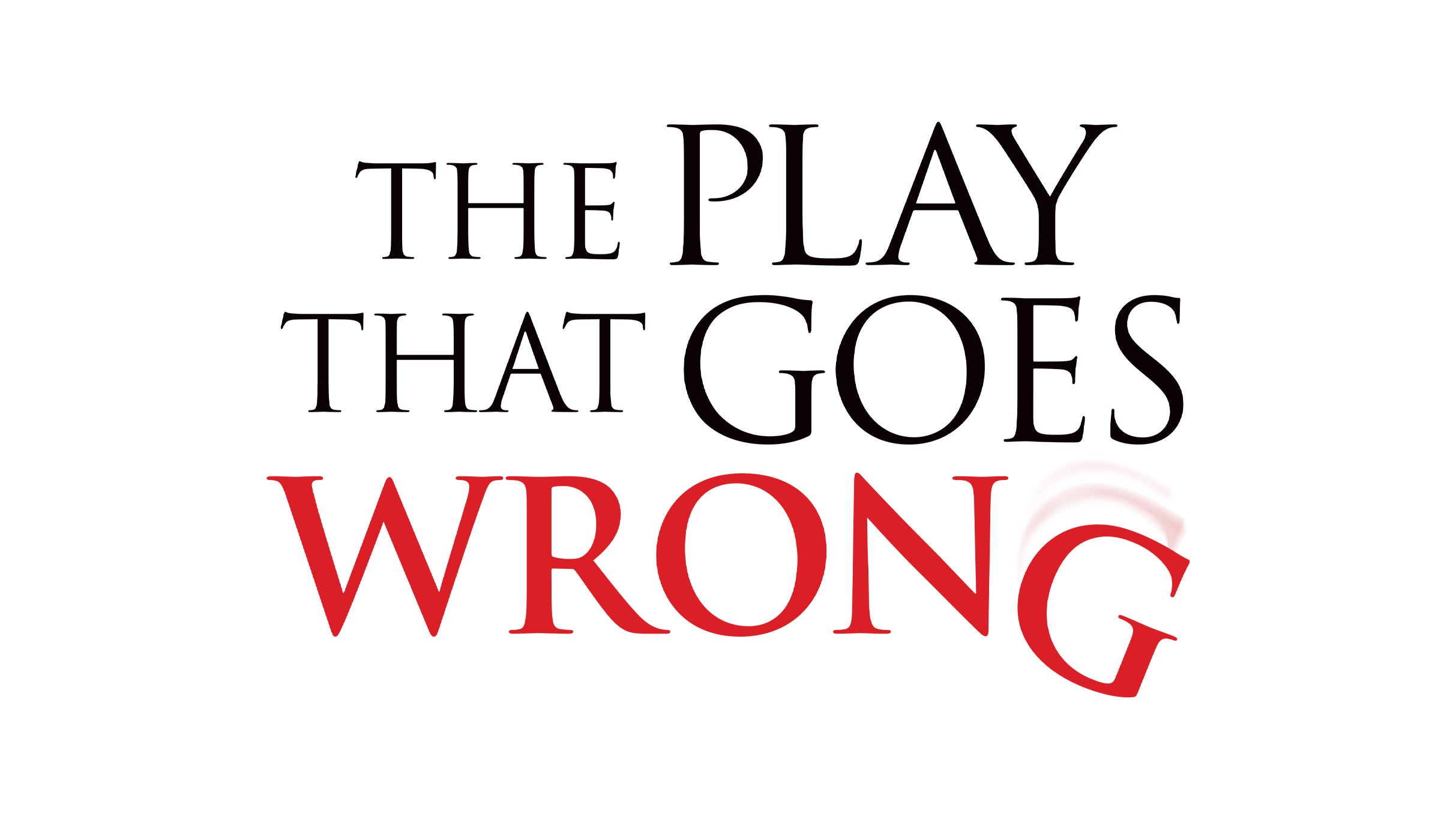 The Play That Goes Wrong at New World Stages – Stage 4 – New York, NY