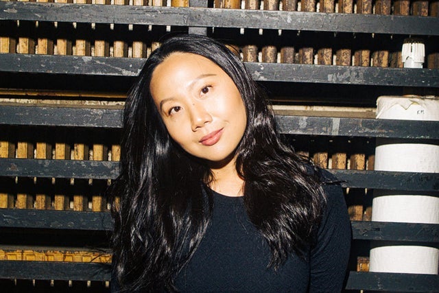 Leslie Liao in New York promotional photo for Citi® Cardmember Preferred presale tickets offer