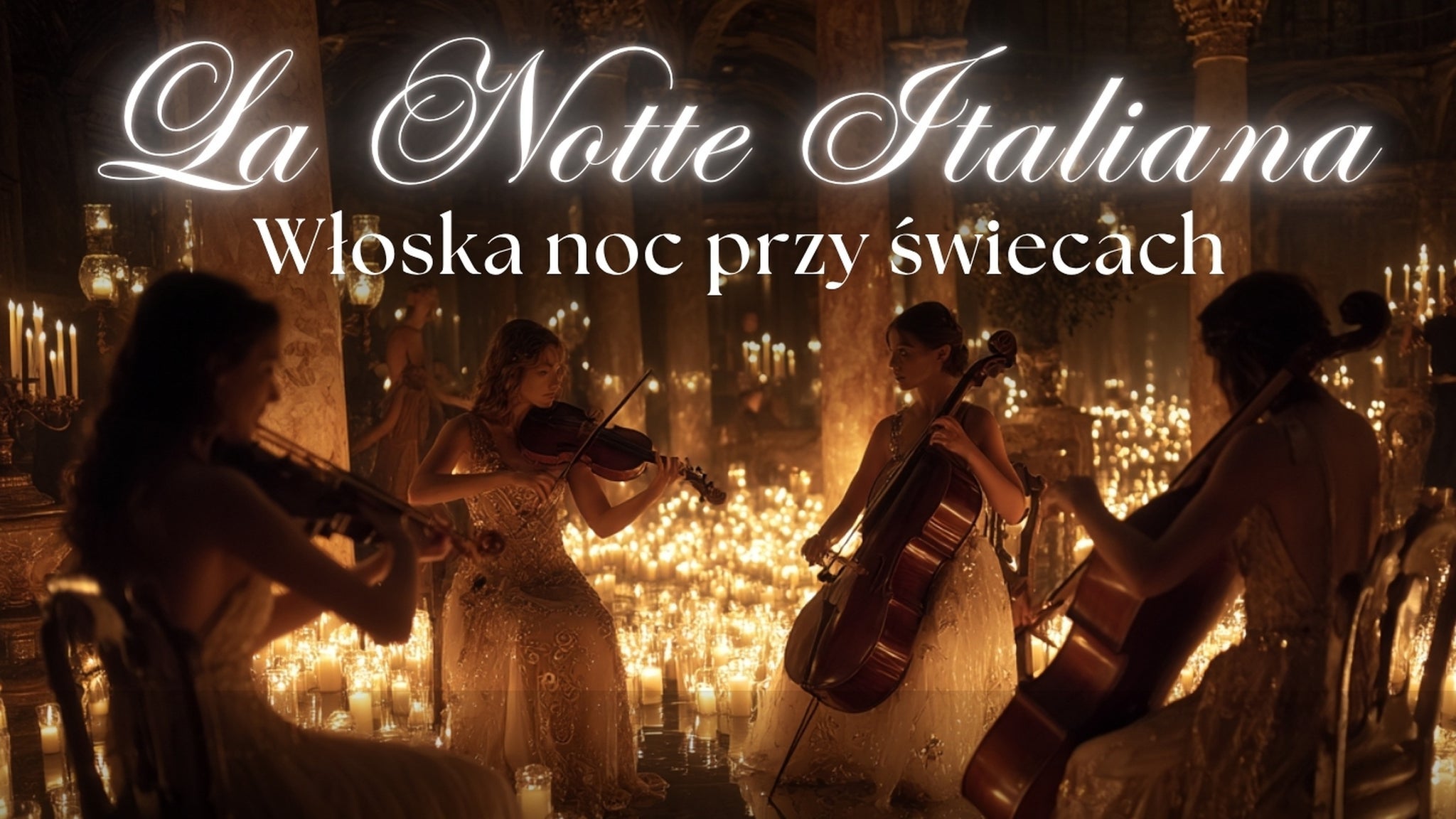 Koncert przy świecach – La Notte Italiana: włoska noc przy świecach