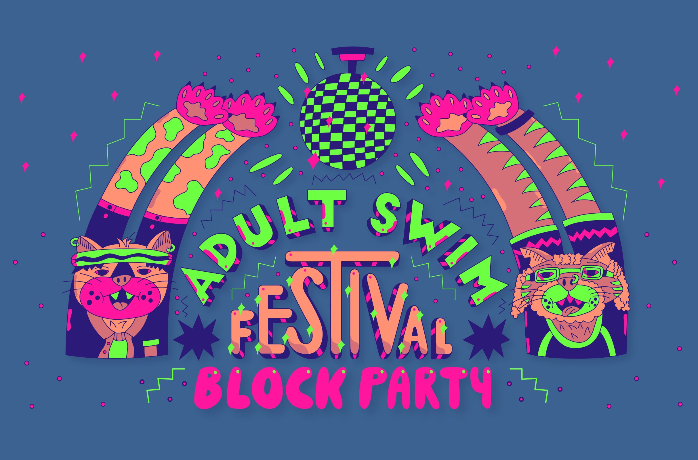 Adult Swim Festival Block Party presale information on freepresalepasswords.com