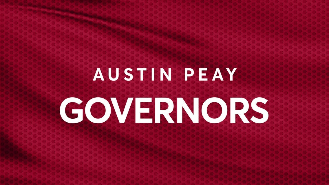 Austin Peay Governors Football vs. Gardner Webb Bulldogs Football