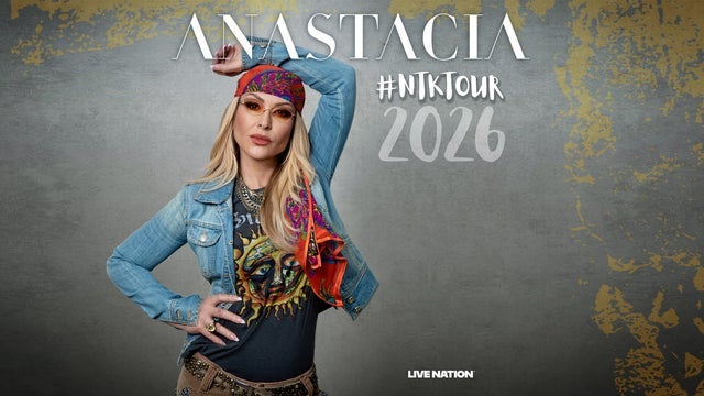Anastacia: #NTKTOUR 2026 w COS Torwar, Warsaw 13/10/2026