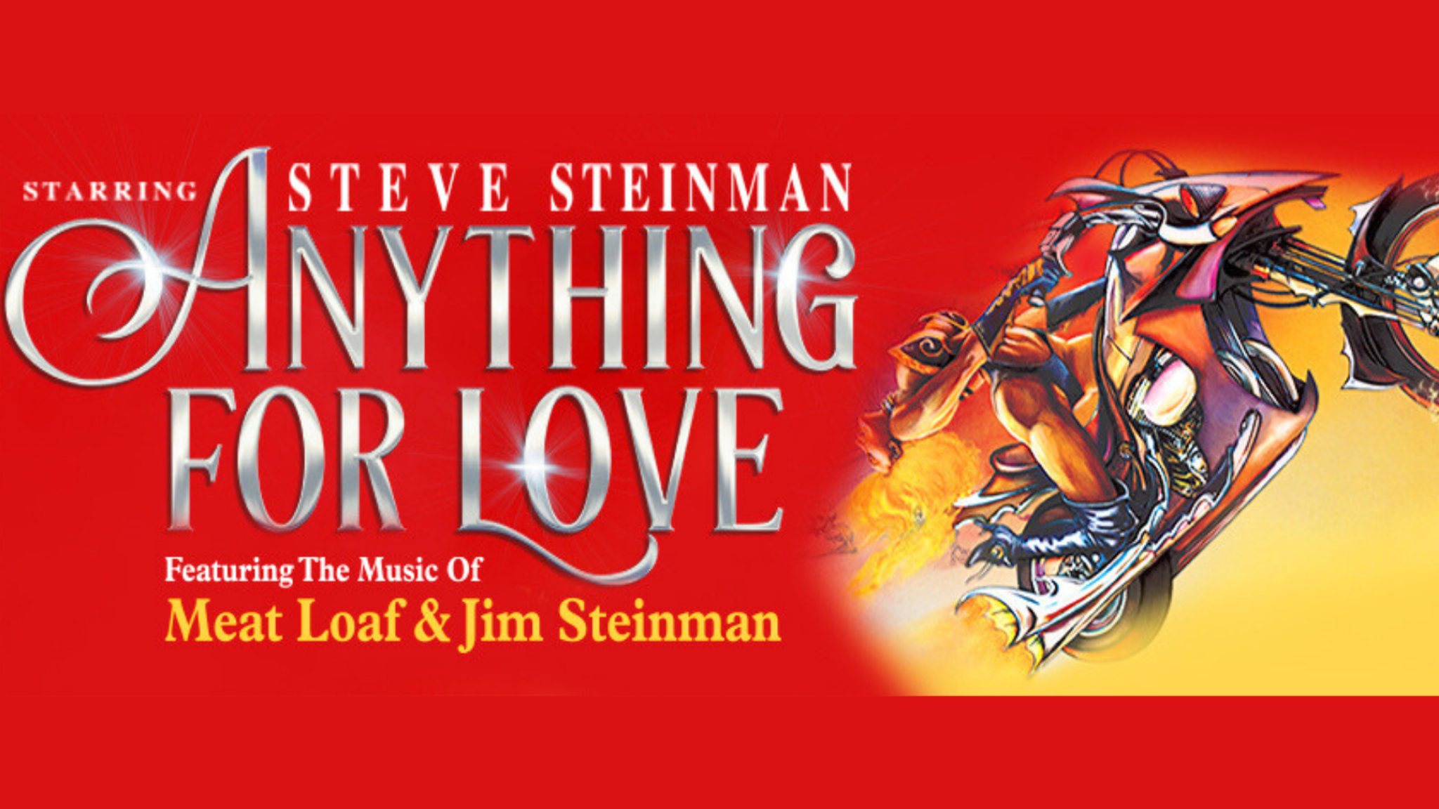 Steve Steinman's Anything for Love Event Title Pic