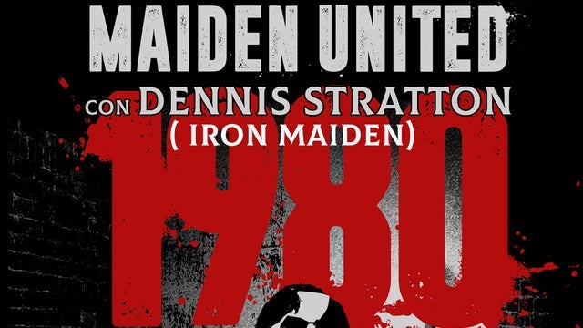 Maiden united (feat. Dennis Stratton) in SALA BOVEDA, Barcelona 14/09/2024