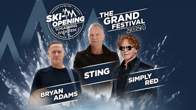 Ski Opening Schladming, Sting in Planai Stadion, Schladming 07/12/2024