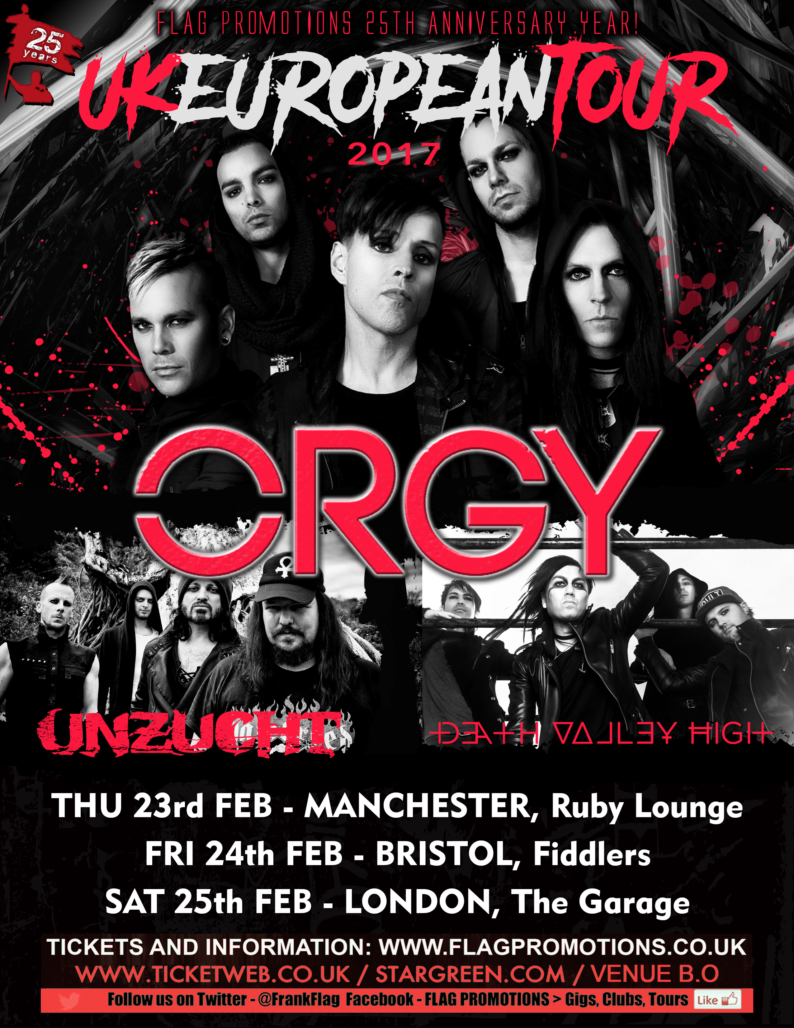 Orgy, Cold, Horizon Theory, I Ya Toyah at Dingbatz